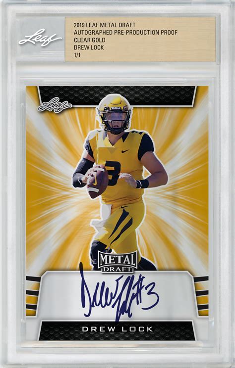 2019 leaf metal draft jumbo football box|2019 Leaf Metal Draft Football Cards .